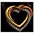 Collana Cartier Trinity Heart Diamanti - vista 6