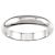 Cartier 1895 Classic Band Ring aus Platin - Ansicht 2