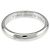 Cartier 1895 Classic Band Ring aus Platin - Ansicht 3
