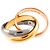 Anillo Cartier Trinity MM #46 con Diamantes - vista 4