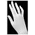 Anello Cartier Ballerina Curve in platino - vista 7