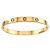 Bracciale Cartier Love in oro giallo 18K - vista 2