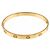 Bracciale Cartier Love in oro giallo 18K - vista 4
