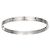 Bracciale Cartier Love in oro bianco 18K - vista 2