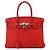 Hermès Borsa Hermes Birkin 30 in Togo Rouge Tomato Rosso