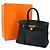 Hermès Borsa Hermes Birkin 30 in pelle Togo nera Nero - vista 2