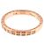 Anillo Chopard Ice Cube 1 en oro rosa 18K - vista 4