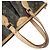 Borsa Louis Vuitton Monogram Palermo PM Marrone - vista 7