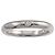 Autre Marque Anillo de alianza apilable de platino Tiffany & Co. con diamante - vista 2