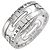 Bulgari Bvlgari BVLGARI Parentesi Ring aus 18K Weißgold