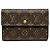 Louis Vuitton Portefeuille Tresor Etui Papier Tri-fold Wallet Braun Monogramm