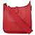 Hermès Bolsa Hermes Evelyne Gen I Epsom PM Vermelho - vista 2