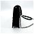 Autre Marque Saint Laurent Classic Monogram Wallet on Chain Matelasse Chevron Leather Small Negro - vista 4