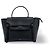 Céline Cinto Celine Mini em pele de vitela Preto