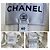 Chanel Vestido Blouson 23C Ecru de Seda Jacquard con Lazo de Terciopelo FR 40 - vista 9