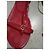Gucci Rote Lackledersandalen mit GG-Logo - Ansicht 3