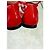 Gucci Rote Lackledersandalen mit GG-Logo - Ansicht 5