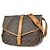 Louis Vuitton Saumur Monogram Canvas 35 Brown