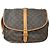 Louis Vuitton Saumur Monogram Canvas 35 Brown - view 2