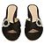 Gianvito Rossi Monroe Mules aus Satin Schwarz EU38.5 - Ansicht 2