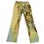 Roberto Cavalli Pantaloni stampati con pappagalli e paillettes