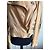 Galliano Beige biker style leather jacket - view 4