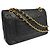 Chanel Vintage Classic Double Flap Quilted Lambskin Medium Nero - vista 2