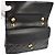 Chanel Vintage Classic Double Flap Quilted Lambskin Medium Nero - vista 5