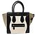 Céline Celine Tricolor Luggage Leather Micro Beige