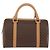 Céline Celine Vintage Boston Macadam Coated Canvas Medium Marrone - vista 2