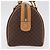 Céline Celine Vintage Boston Macadam Coated Canvas Medium Marrone - vista 5