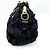 Prada Gaufre Convertible in pelle e Tessuto Large Nero - vista 4