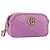 Gucci GG Marmont Chain Matelasse Leather Mini Rosa - vista 3