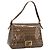 Borsa Fendi Baguette in pelle verniciata Medium - vista 3