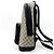Gucci Medium GG Coated Canvas con tasca zip Nero - vista 3