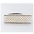Céline Bolso de hombro con cremallera Celine Triomphe Macadam de lona Blanco - vista 4
