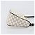 Céline Bolso de hombro con cremallera Celine Triomphe Macadam de lona Blanco - vista 5