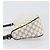 Céline Bolso de hombro con cremallera Celine Triomphe Macadam de lona Blanco - vista 6