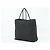 Tote bag con zip Prada Tessuto medium Nero - vista 2