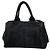 Tote Sac cabas Prada en toile noire - vue 3