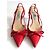 Bow Prada Slingback Pumps aus rotem Leder mit Schleife - Ansicht 2