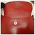 Borsa a tracolla Prada in pelle rossa Rosso - vista 15