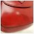Borsa a tracolla Prada in pelle rossa Rosso - vista 8
