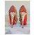 Lady Peep Christian Louboutin Décolleté Louboutin borchiate leopardate - vista 6