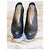 Décolleté Christian Louboutin in pelle nera - vista 2