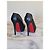 Décolleté Christian Louboutin in pelle nera - vista 5