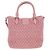 Miu Miu Crystal Convertible Top Handle Matelasse Leather Small Rosa - vista 2