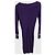 Vestido Leonard Morado de Viscosa Talla L Púrpura - vista 4