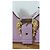 Borsa a tracolla Versace Jeans Couture in pelle lavanda - vista 2