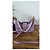 Borsa a tracolla Versace Jeans Couture in pelle lavanda - vista 4
